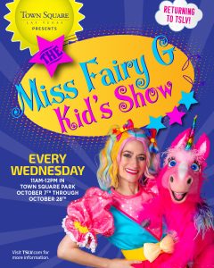 Miss Fairy G at Town Square Las Vegas This October